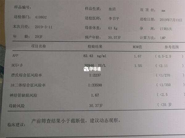 教你看懂18三体检查报告单